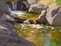 The Waterfall, vers 1908