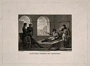 Derniers moments de Napoléon