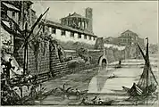 L'embouchure en 1900.