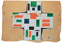 R. van 't Hoff (en) Theo van Doesburg, 1919