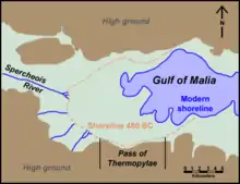 Carte géographique en couleur avec des courbes colorées