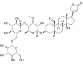 Thévétine A (C42H64O19)