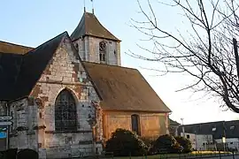 Église Saint-Ouen &nbsp;Inscrite MH (1961) Notice no&nbsp;PA00099584.