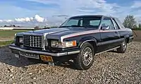 1980 Ford Thunderbird (finition de base) with TRX wheels