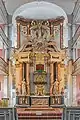 Dans la Kreuzkirche (Suhl) (de). Juillet 2020.