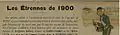 Publicité dans le journal «&nbsp;Le Rire&nbsp;», n° 268, 23 décembre 1898.