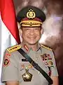 Karnavian en tant que chef de l'Agence nationale de lutte contre le terrorisme