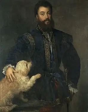 Frédéric II par Le Titien, 1525