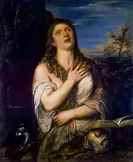 Madeleine pénitente (1565) - Musée de l'Ermitage, Saint-Pétersbourg.
