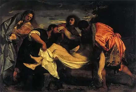 La mise au tombeauv. 1525, Louvre