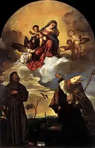 Retable Gozzi, du Titien