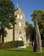 L'église de Tjotta.
