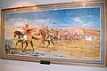 Mosaïque représentant l'armée de l'Émir Abdelkader