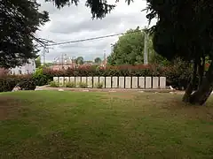 Tombes de guerre de la CWGC.