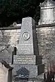 Tombe du colonel Denfert-Rochereau et de son épouse au cimetière de Montbéliard.