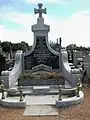Tombe de Léon Clays au Cimetière de Bergues.