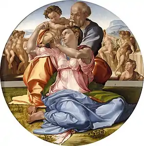 Tondo Doni,de Michel Ange