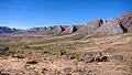 Vue depuis la route vers la grotte de Umajalanta