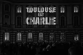 Rassemblement à Toulouse, au lendemain de la fusillade.