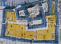 Ancienne carte du château.