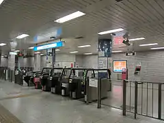 Ligne de contrôle.