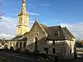 Église Saint-Just : vue extérieure d'ensemble.