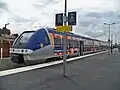 Train en gare.