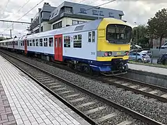Train de la ligne S9du RER bruxellois