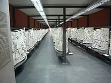 Exposition des 125 moulages de plâtres au musée de la Civilisation romaine.