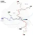 Plan du premier projet de 2012, abandonné en 2014