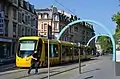 Rame Citadis 302 à la station Mairie.