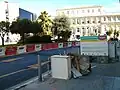 Rue de France en travaux.