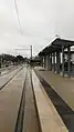 Quais de la station Trillade - Médiathèque.