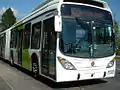 Bus articulé du réseau de Santiago
