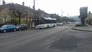 Solaris Urbino 12 Hybride no&nbsp;94072 sur la ligne A du réseau Coul'bus à Coulommiers.