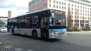 Setra S415LE Business no&nbsp;663 de Transdev STRAV, à Evry.