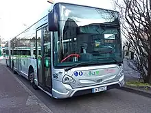 Heuliez GX 437 no&nbsp;598 en gare routière de Brunoy.