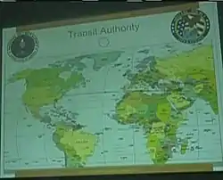 Upstream collection, carte des Transit Authority