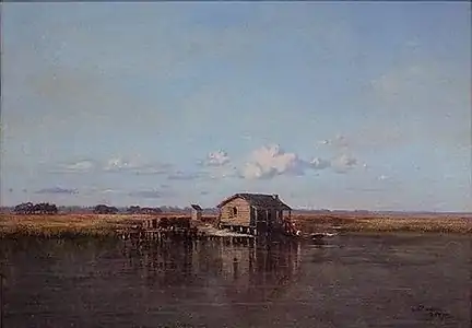 Cabane de trappeur.