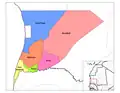 Départements de Trarza