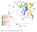 Communautés tribales indigènes et marron