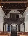 Église Saint-Ouen : tribune d'orgue.