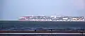 Vue vers Sainte-Adresse depuis la plage de Trouville.