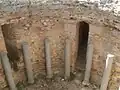 Vue de l'étage inférieur de la rotonde de Damous El Karita.