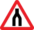 Fin de route à chaussées séparées