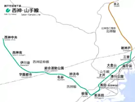 Voir la carte de la ligne.