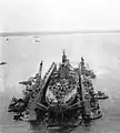 USS Iowa sur ABSD-2 aux îles de l'Amirauté en 1945