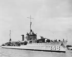 Image illustrative de l'article Classe Farragut (1934)