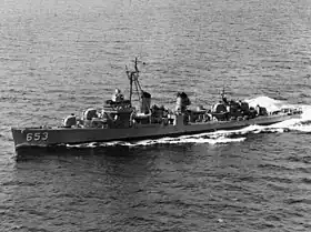 illustration de USS Knapp (DD-653)