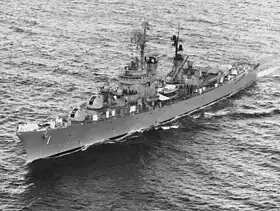 illustration de USS Norfolk (DL-1)